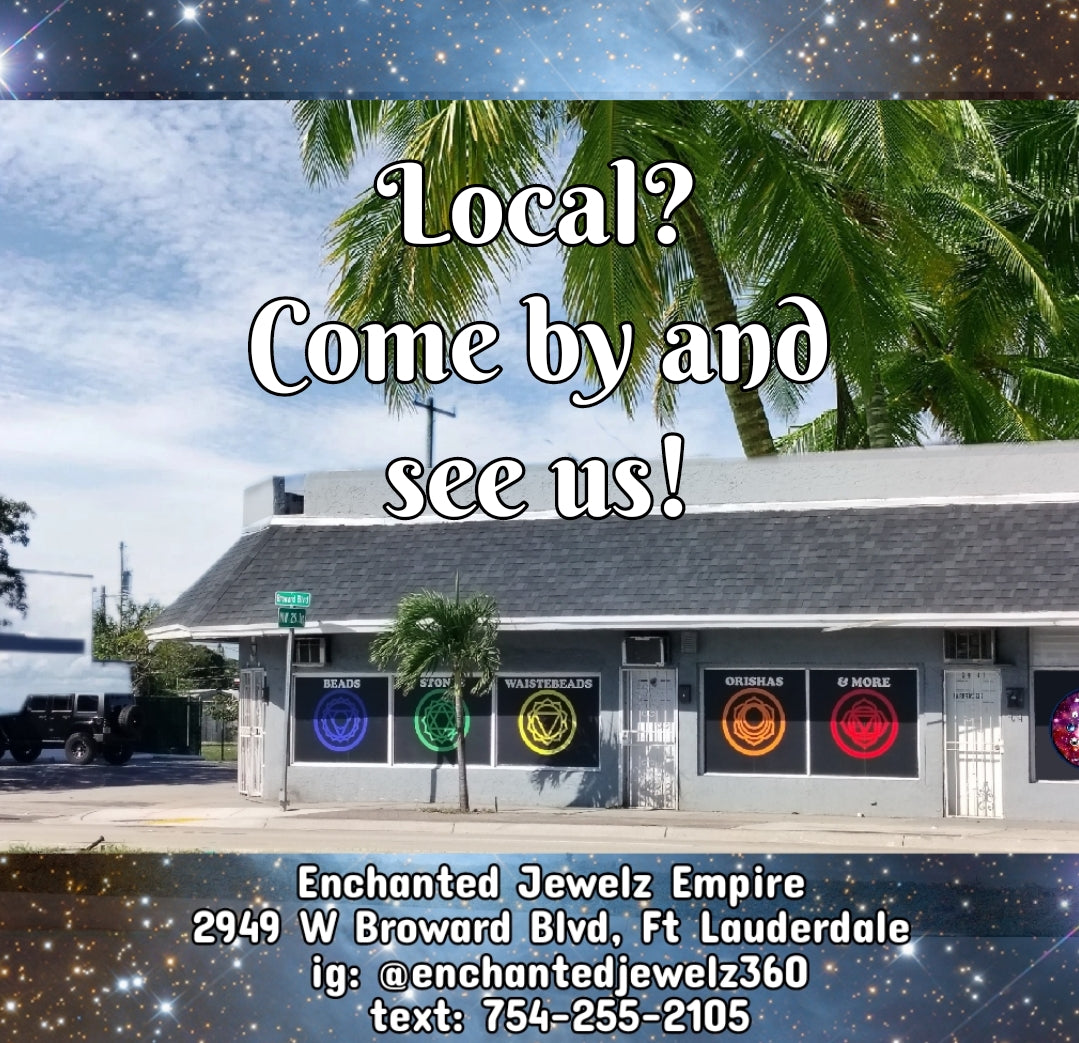 Black owned Metaphysical business, wholesale jewelry, Custom Jewelry, Fort Lauderdale SOFLO