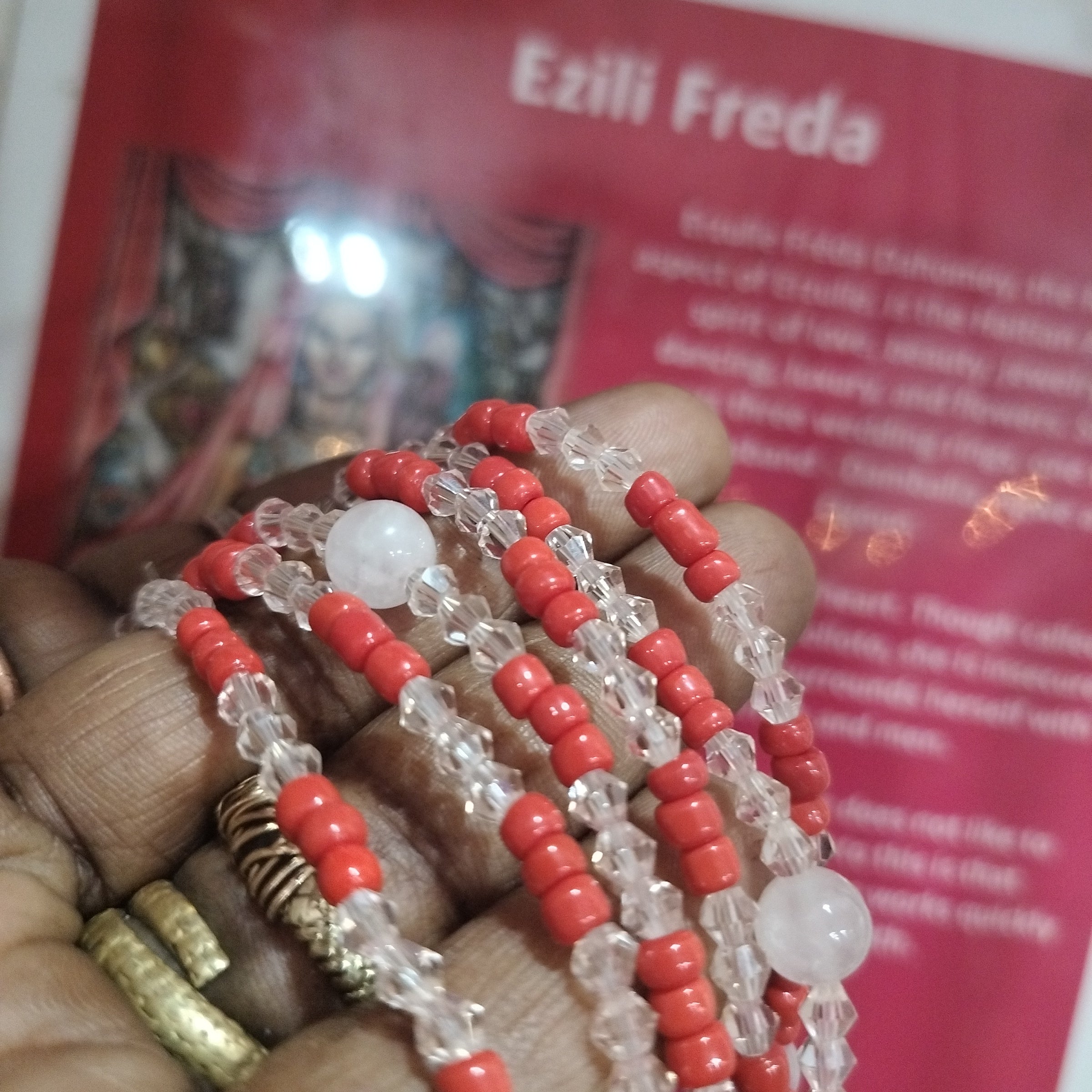 Lwa Bracelet: EZILI FREDA / ERZULIE FREDA