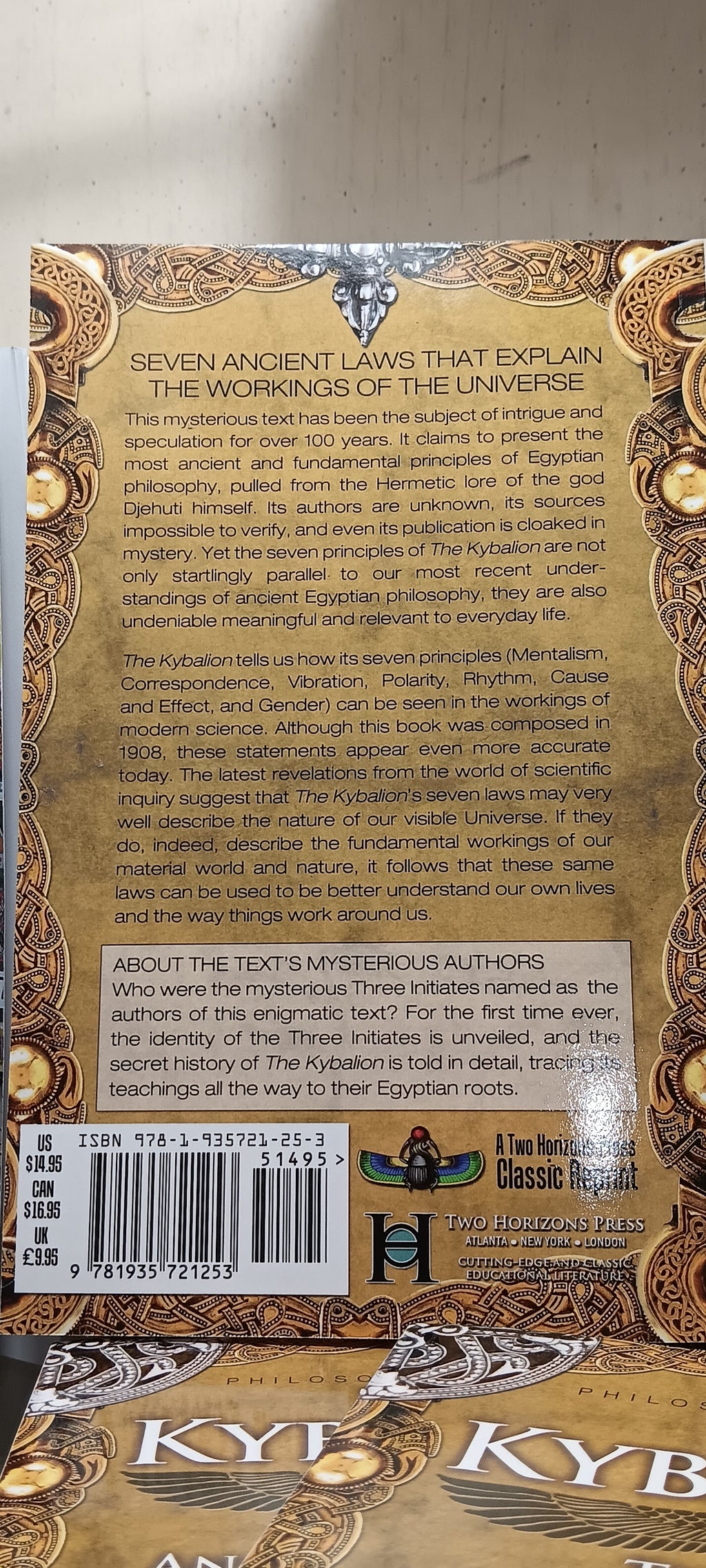 Book: The Kybalion: The 7 Ancient Principles