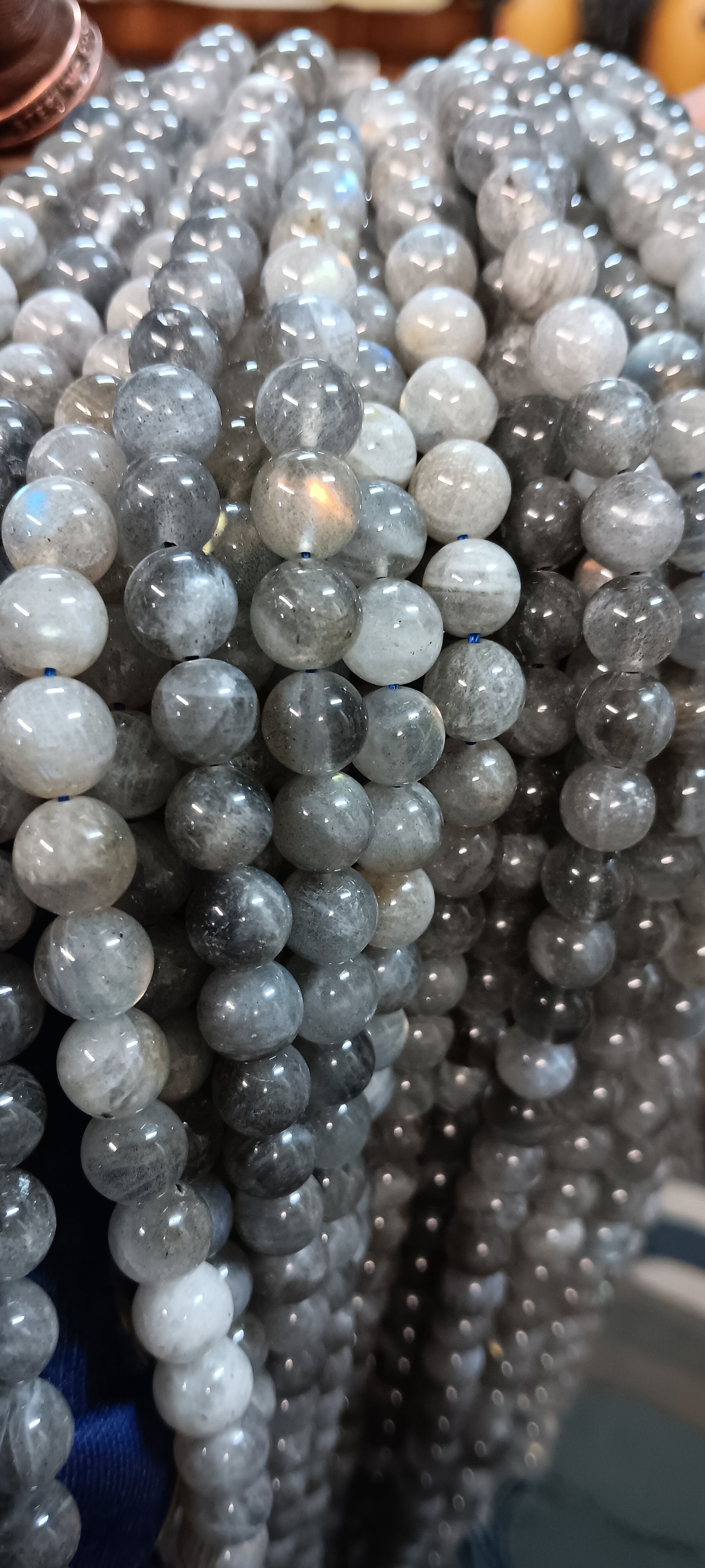 Labradorite beads 8mm