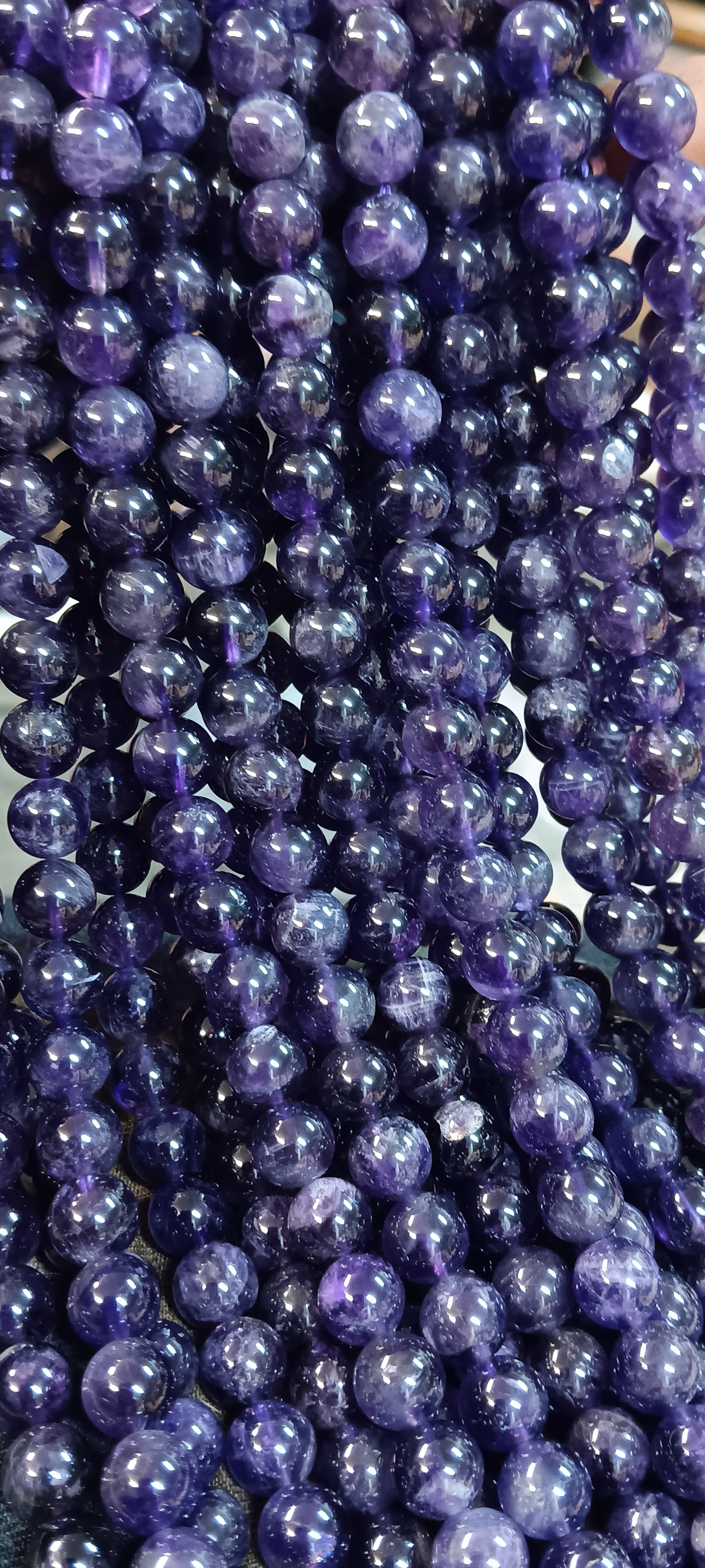 Beads: Amethyst 8mm