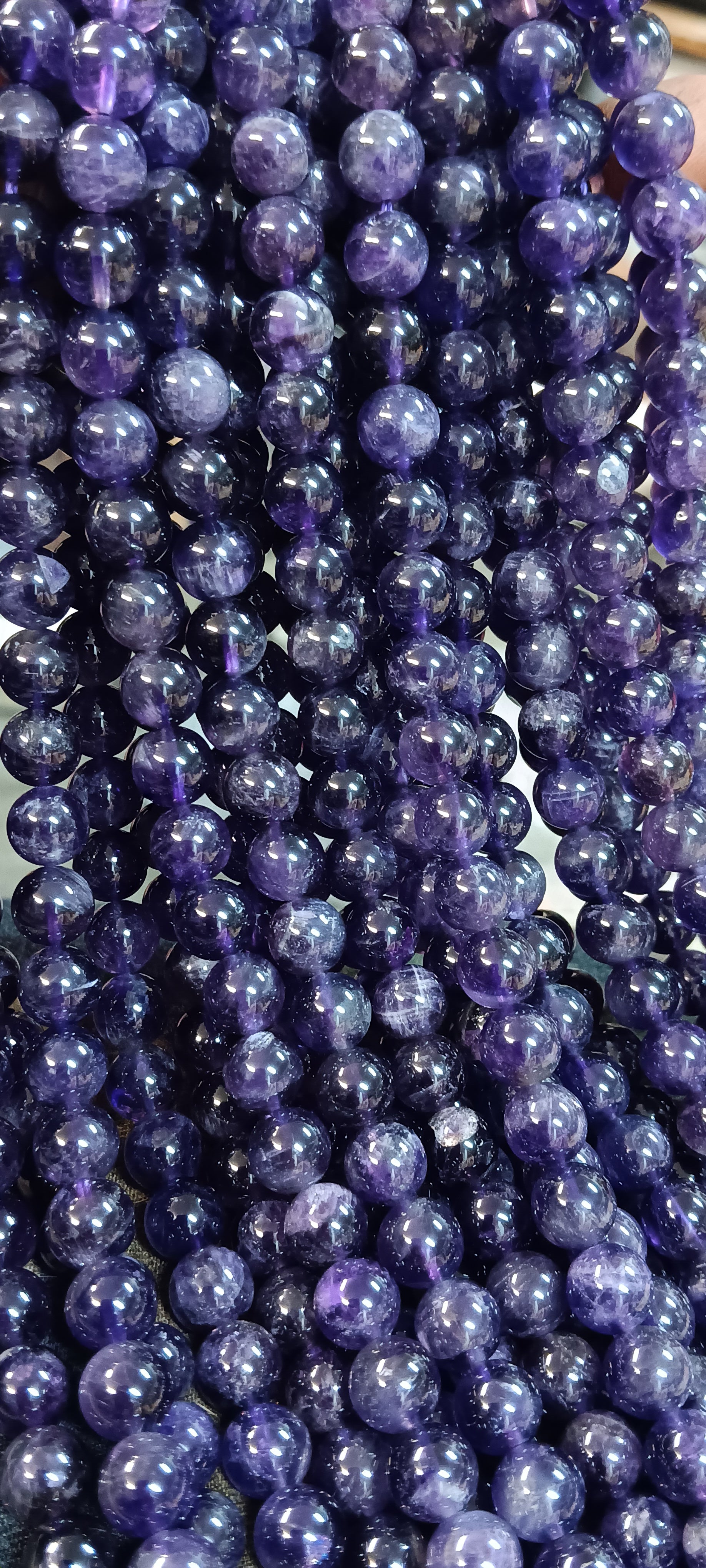 Beads: Amethyst 8mm