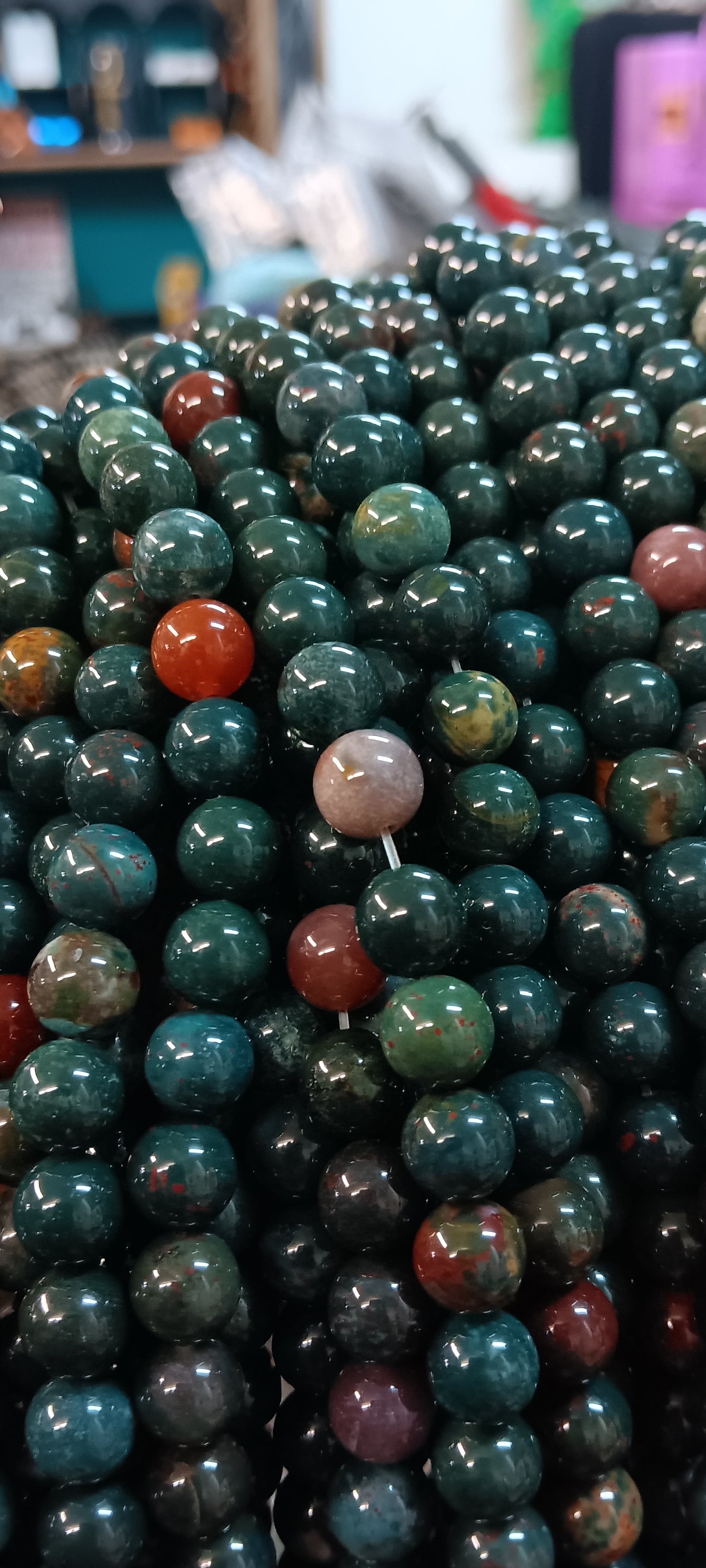 Beads: Bloodstone