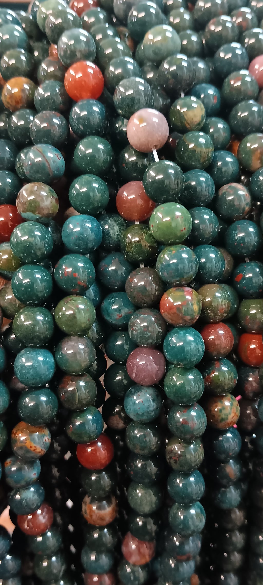 Beads: Bloodstone