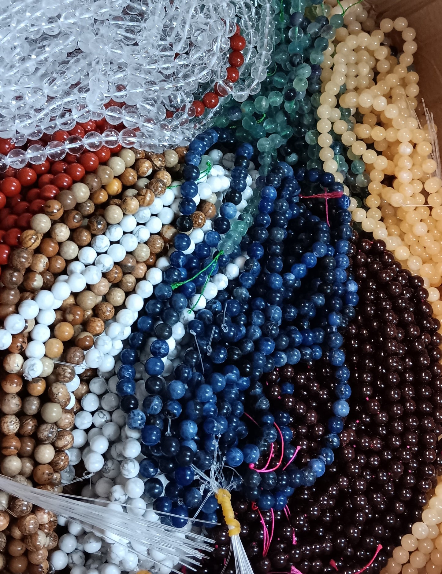 Beads: Garnet