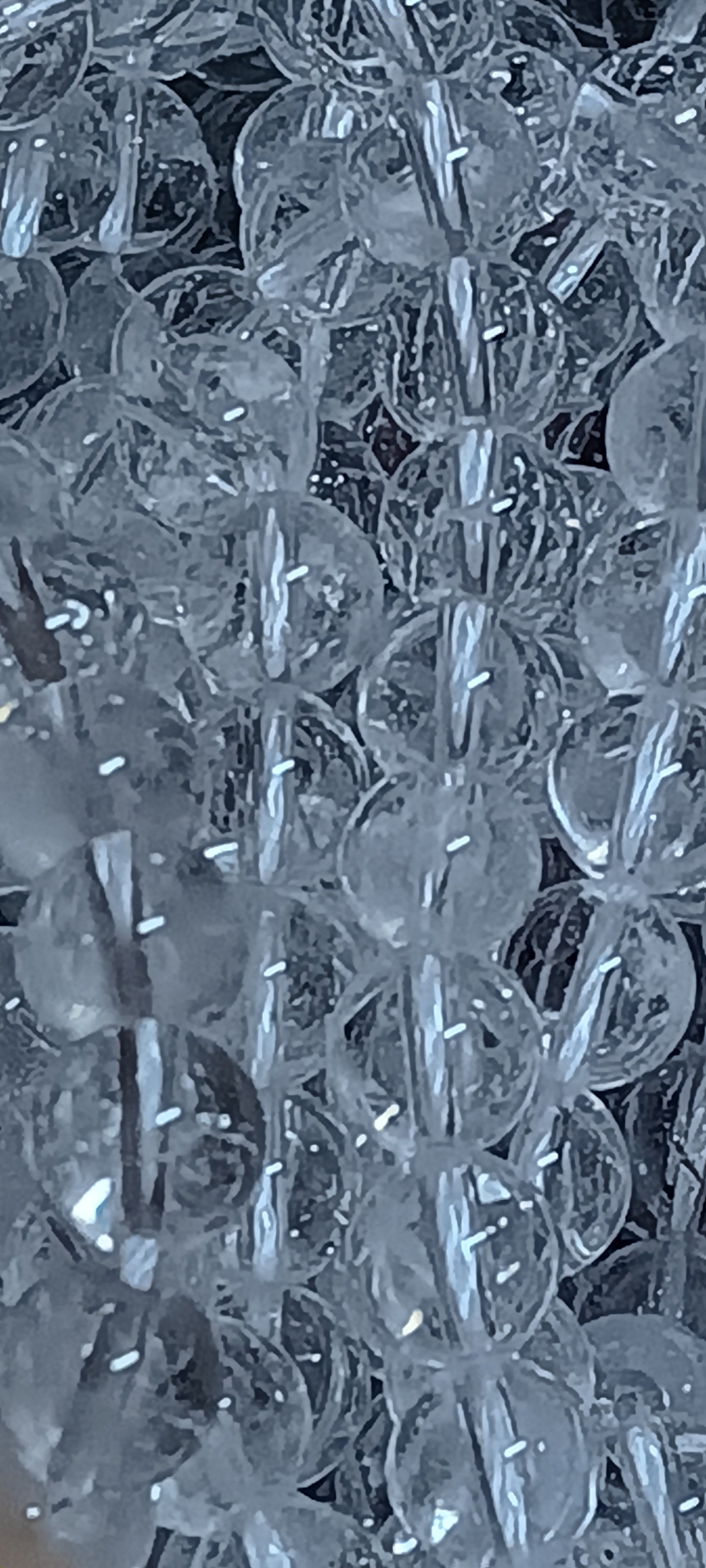 Beads: Clear Quartz Crystal 8mm