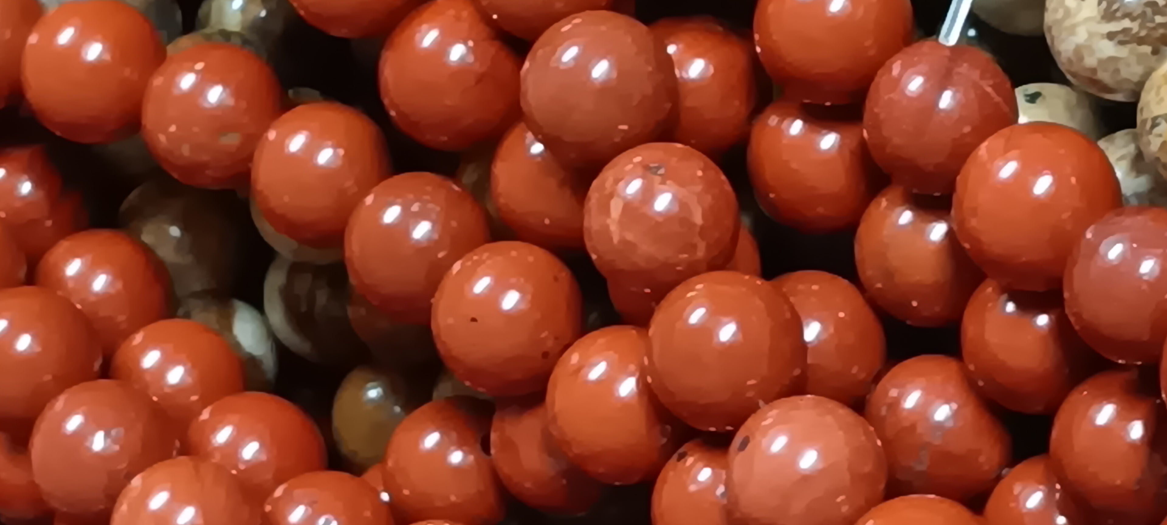 Beads: Red Jasper