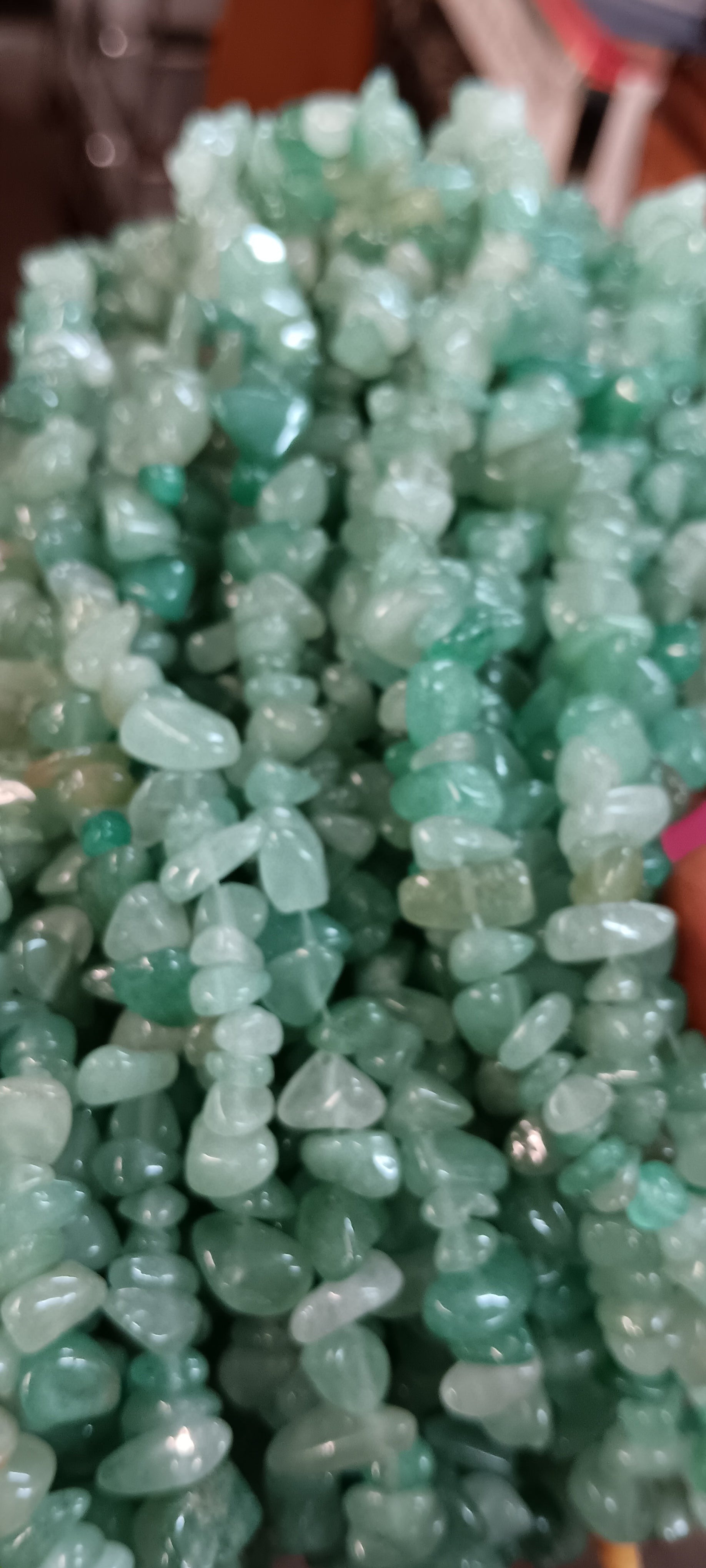 Beads: Green Aventurine Chips