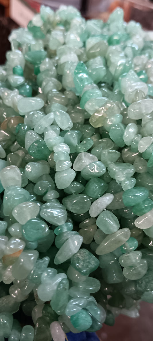 Beads: Green Aventurine Chips
