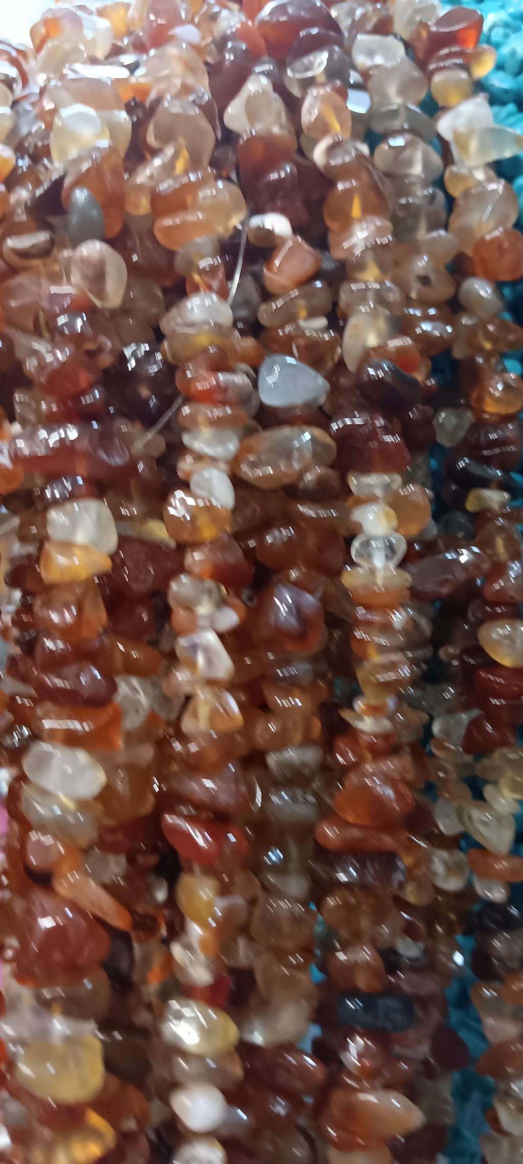 Beads: Carnelian Chips