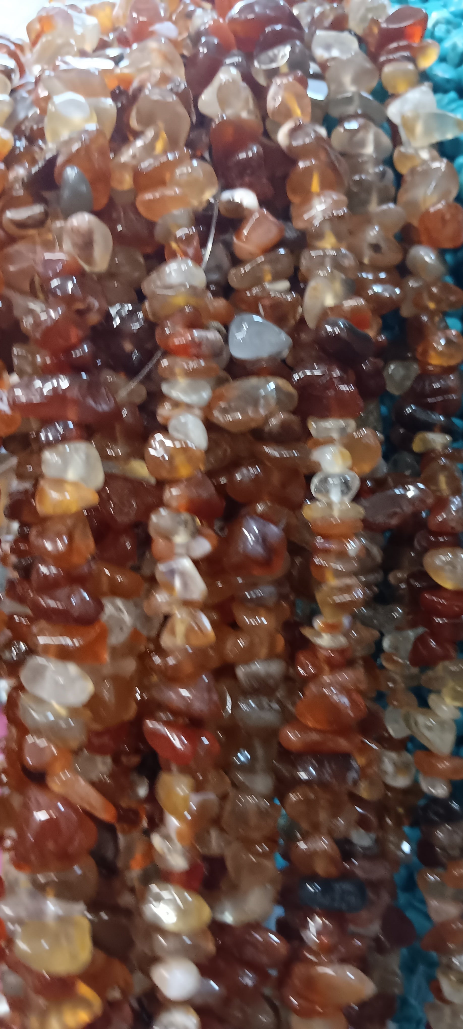 Beads: Carnelian Chips