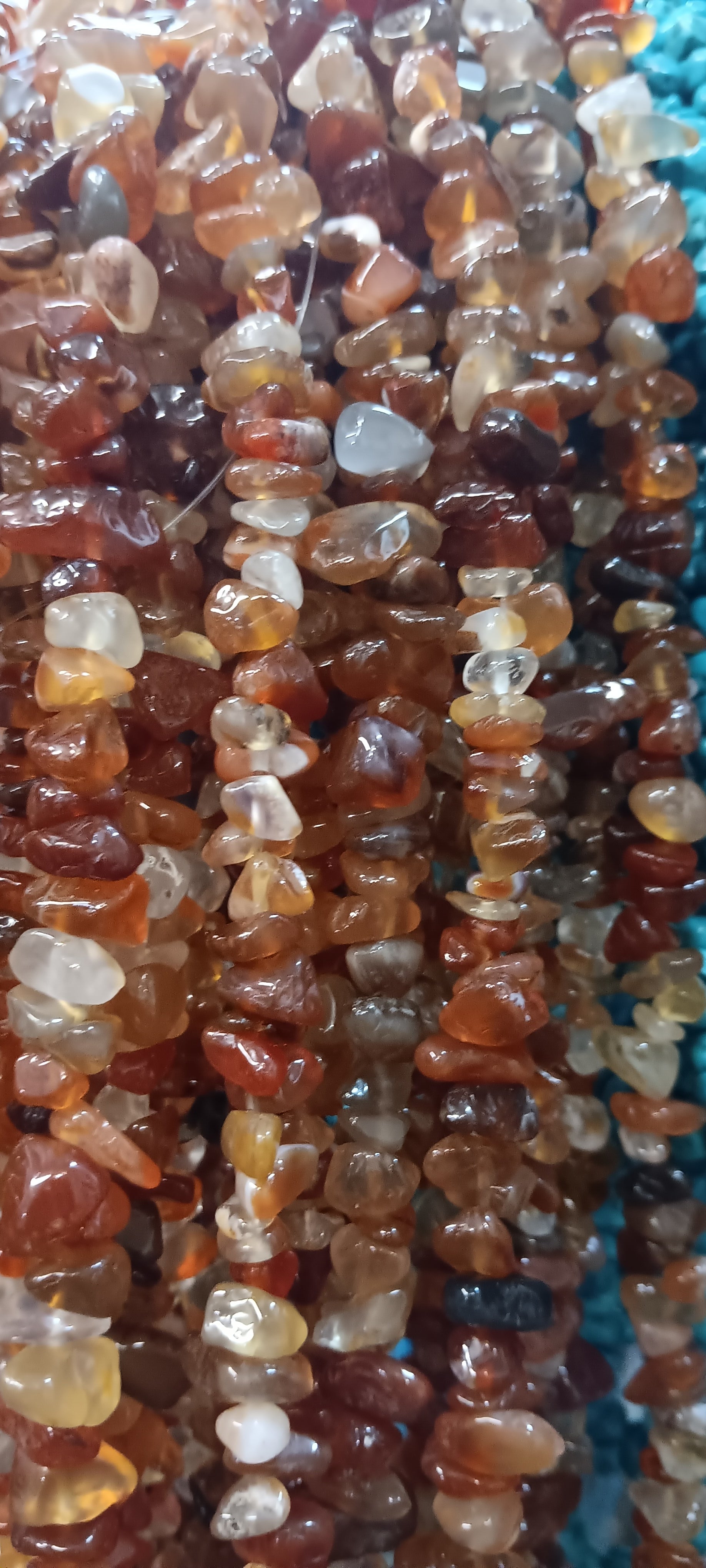 Beads: Carnelian Chips