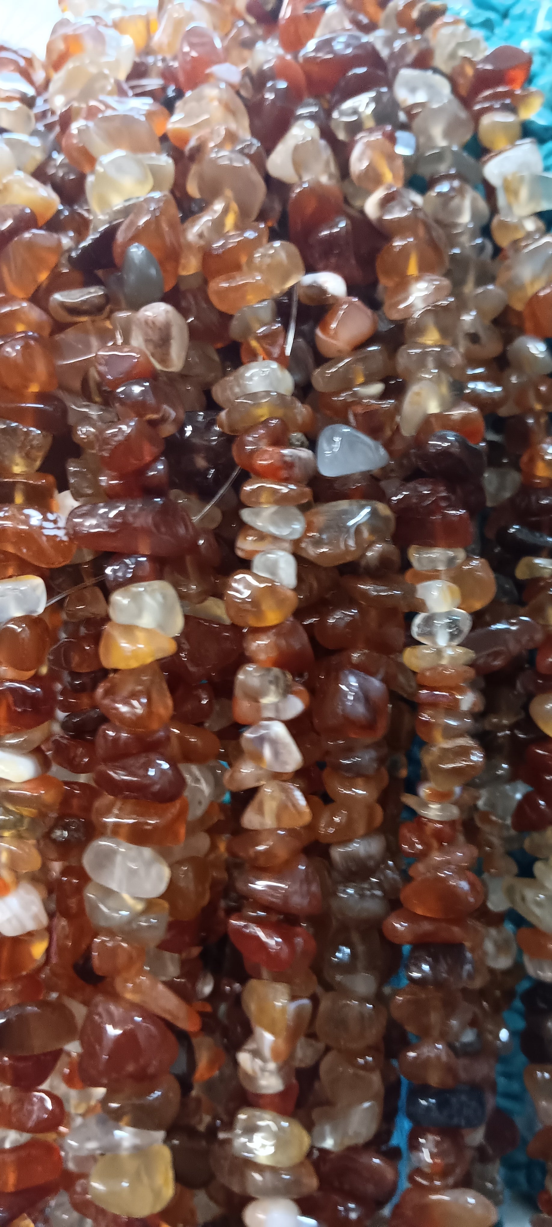 Beads: Carnelian Chips