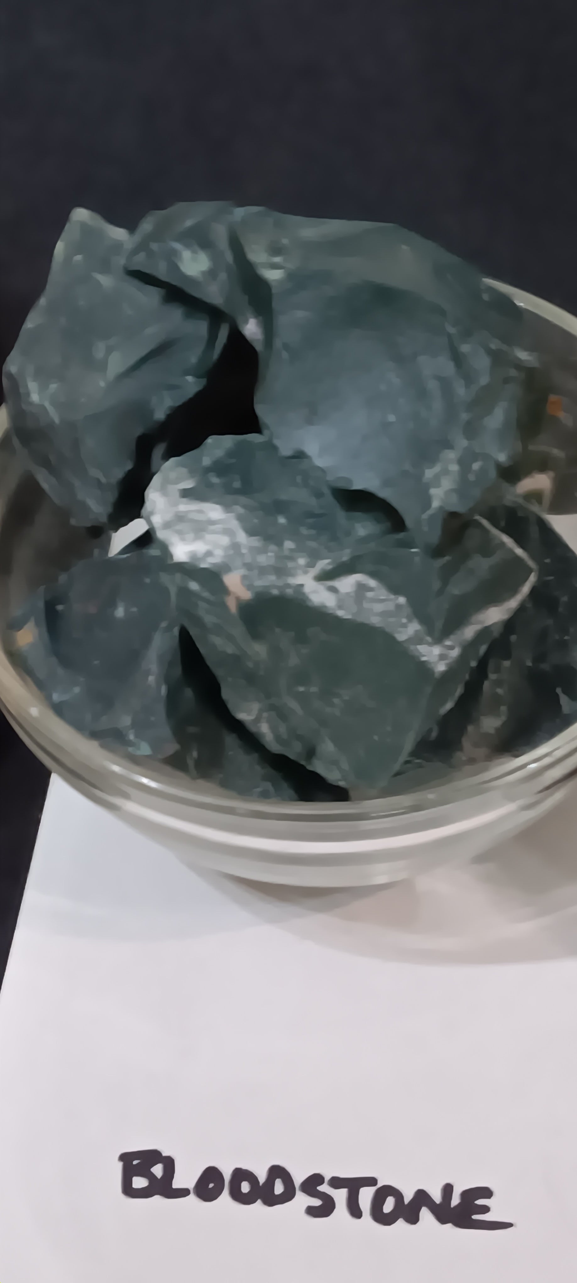 1 Bloodstone Crystal, appx 2.5"