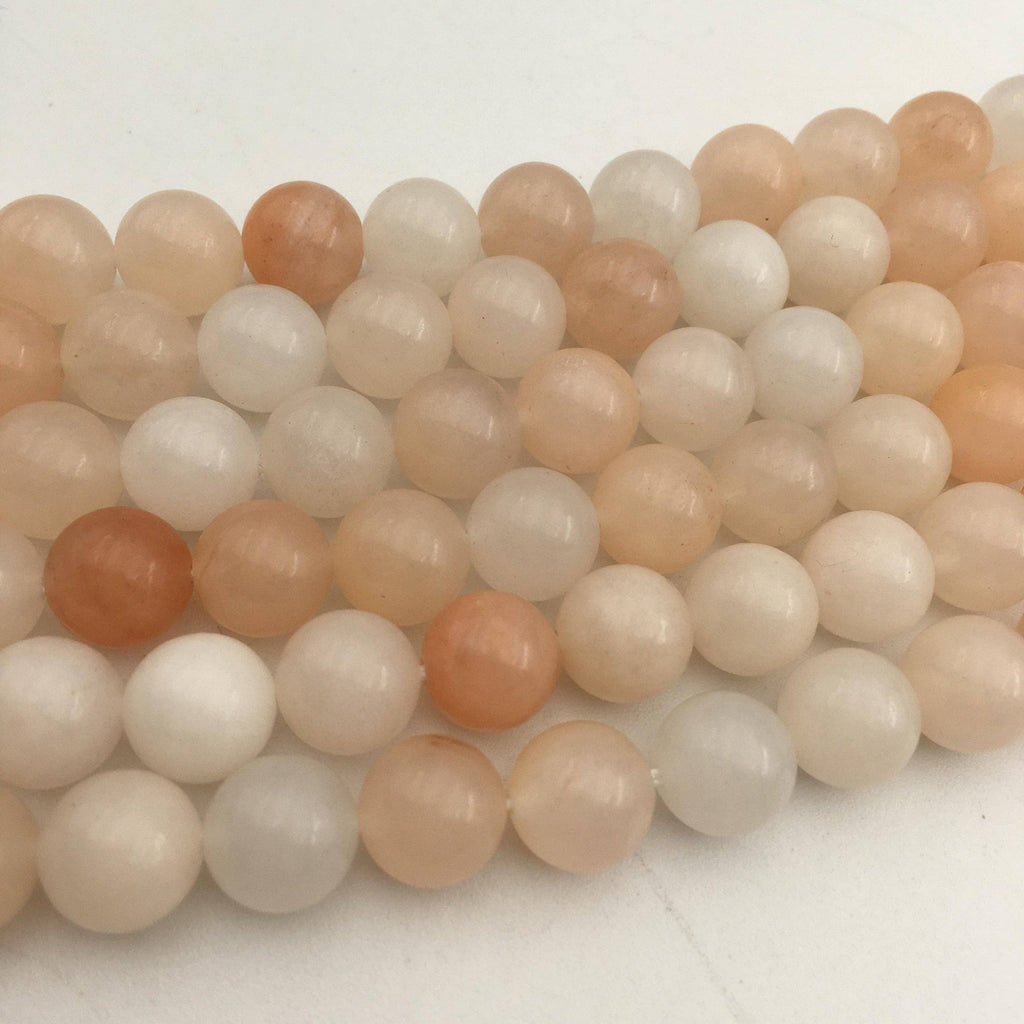 Pink Aventurine Round Beads  15.5" Strand: 8mm