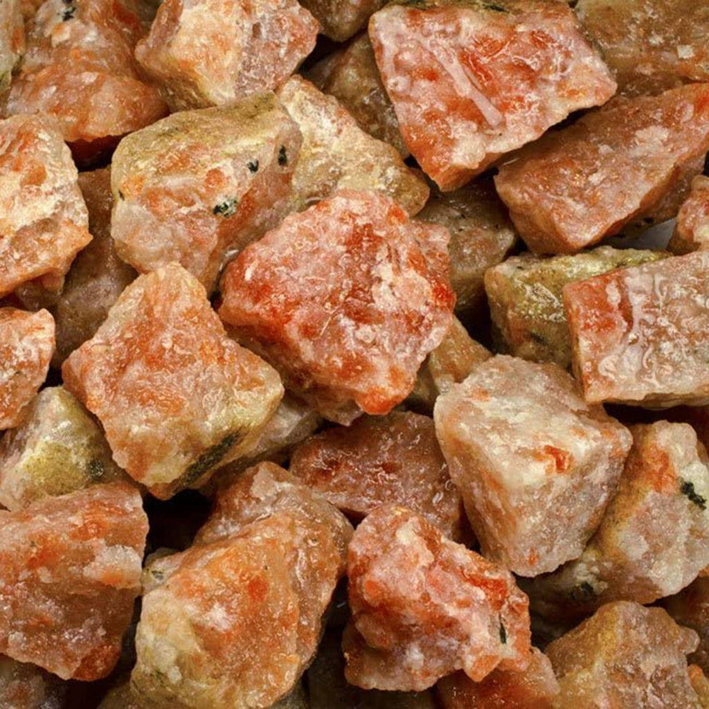Rough Orange Sunstone- India - Raw Natural Stones