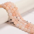 Pink Aventurine Round Beads  15.5" Strand: 8mm