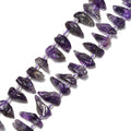 Amethyst Irregular Spear Tooth Points Beads Approx 20-35mm 15.5" Strand  at Enchanted Jewelz Empire Metaphysical Store in Ft Lauderdale South Florida Broward