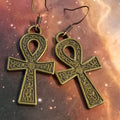 Ankh Earrings