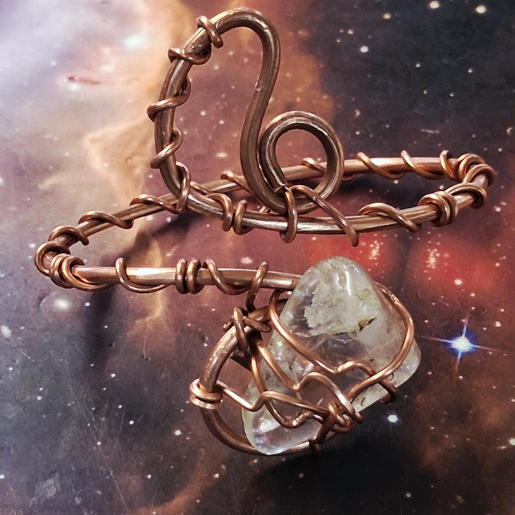 Crystal Copper Cuffs