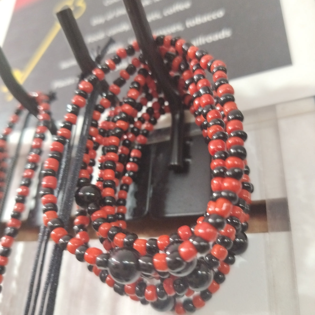 Eleggua bracelet Esu Papa Legba
Ft Lauderdale Metaphysical store #feliciascissorhands Black owned Metaphysical business, wholesale and retail jewelry handmade usa
