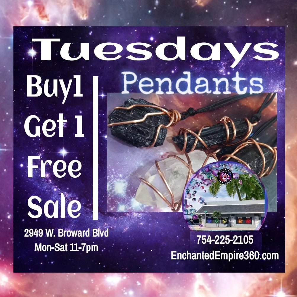 Buy 1 Get 1 Free: TUESDAYS ONLY: PENDANTS