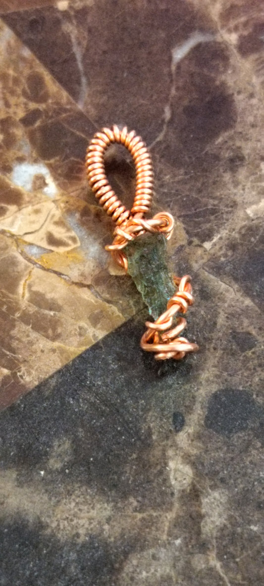 Beautiful Moldavite Pendant