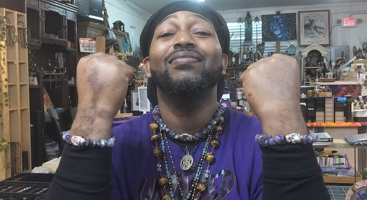Men's wear at Enchanted Jewelz Empire Metaphysical Store in Ft Lauderdale South Florida Broward