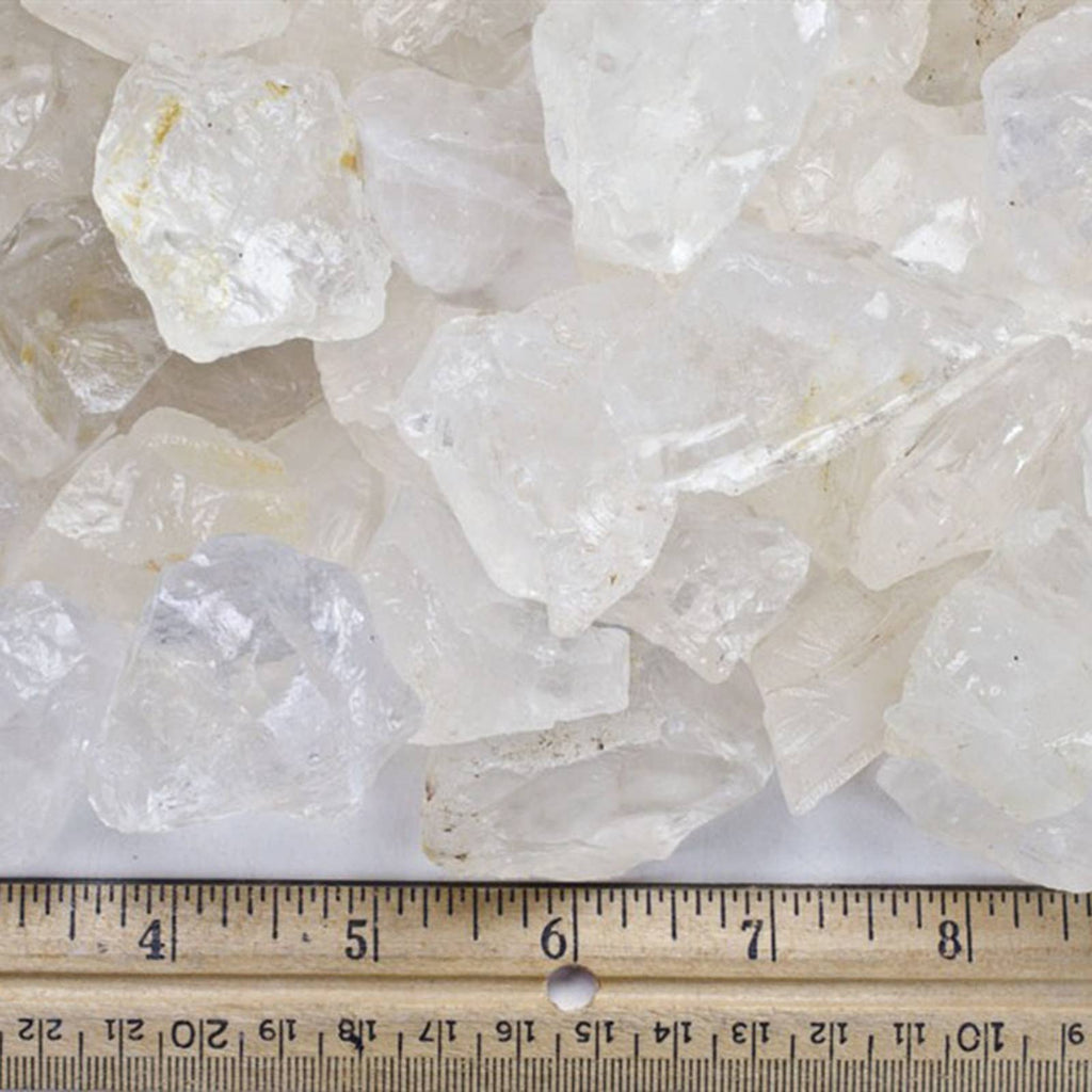 Quartz crystal Rough stones at Enchanted Jewelz Empire Metaphysical Store in Ft Lauderdale South Florida Broward