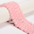 Rose Quartz Round Beads 15.5" Strand: 8mmat Enchanted Jewelz Empire Metaphysical Store in Ft Lauderdale South Florida Broward