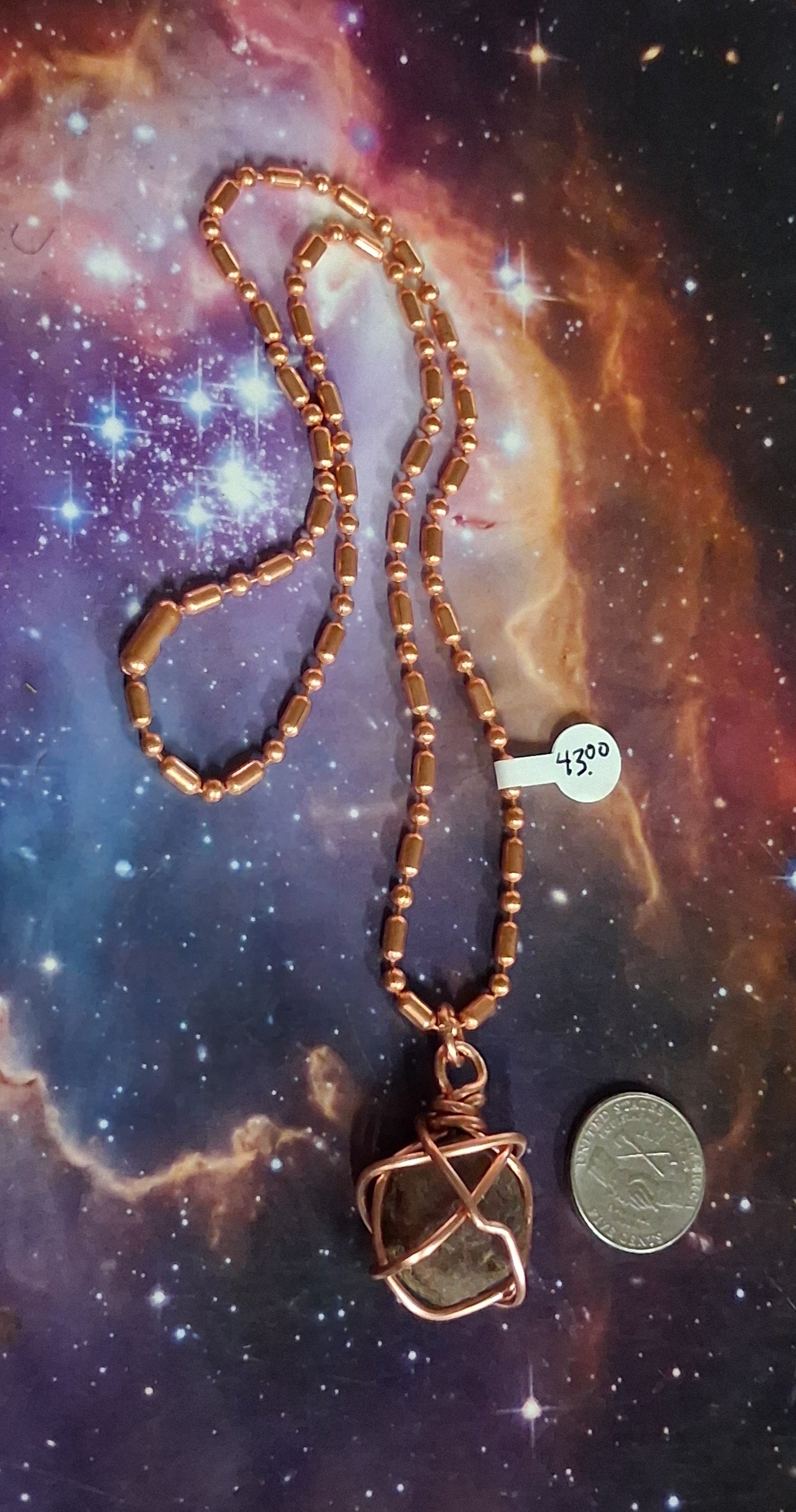 Hexagonal Ruby in Copper