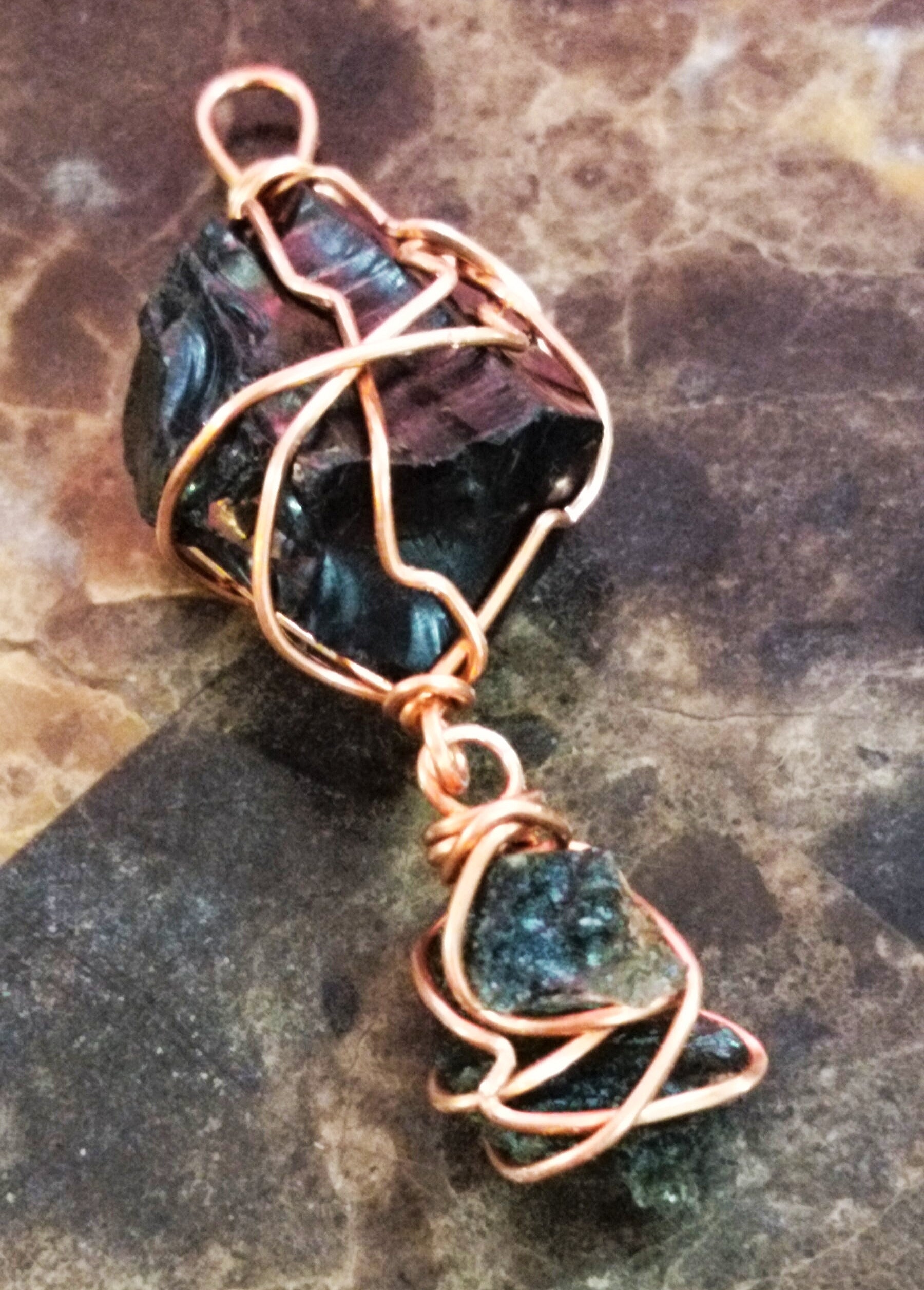 Elite Shungite & Moldavite Necklace