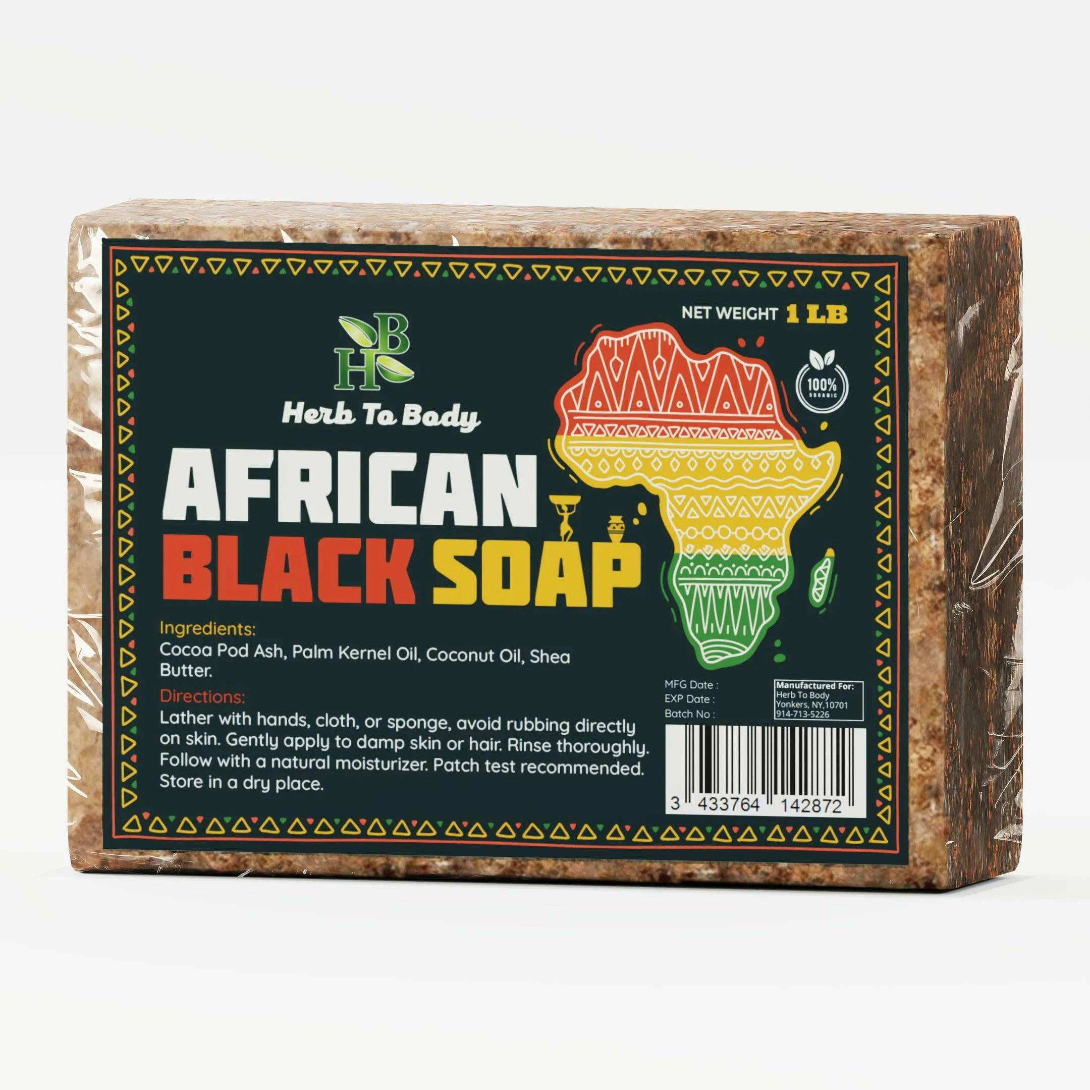 Handmade Shea Black Soap