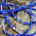 Blue and Pink Waistbeads