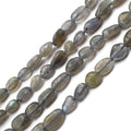 Labradorite Pebble Nugget Beads Size Approx 6-8mm 15.5" Strand