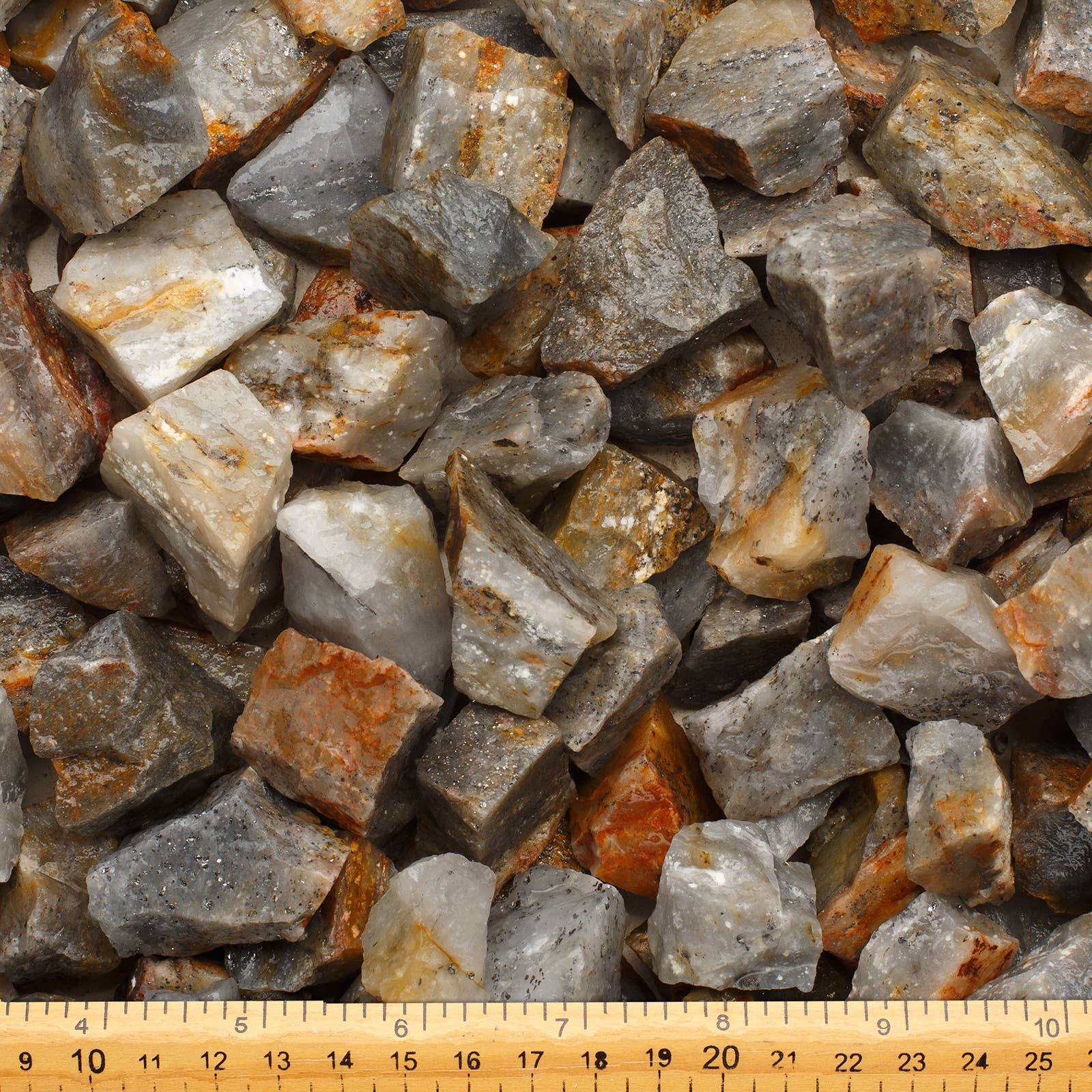 Rough Silver Sunstone- India - Raw Natural Stone appx 1.25 inches