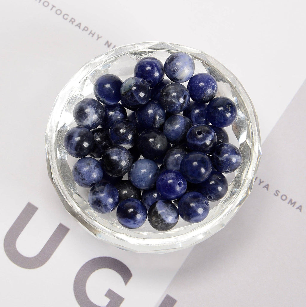Sodalite Round Beads 15.5" Strand: 8mm