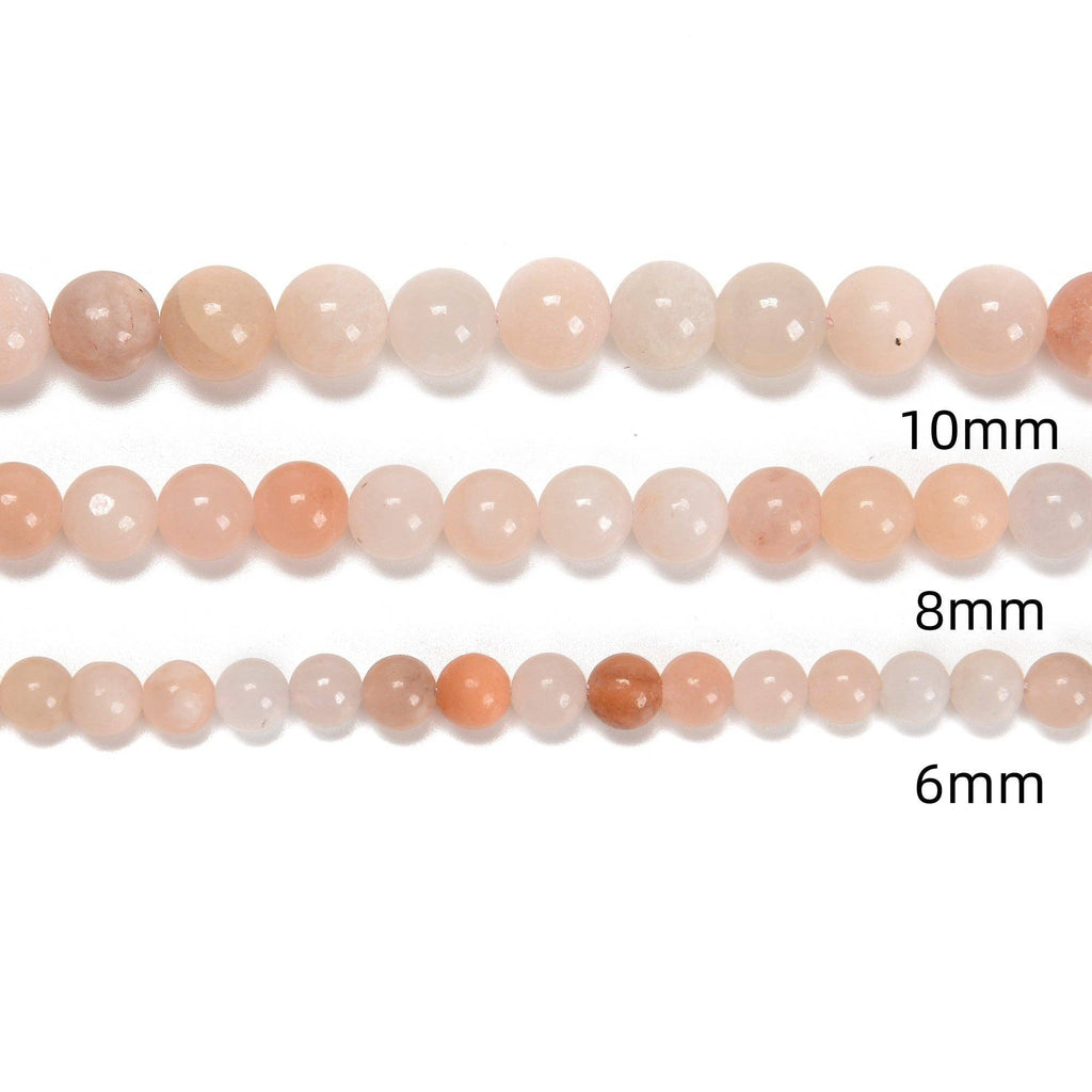 Pink Aventurine Round Beads  15.5" Strand: 8mm