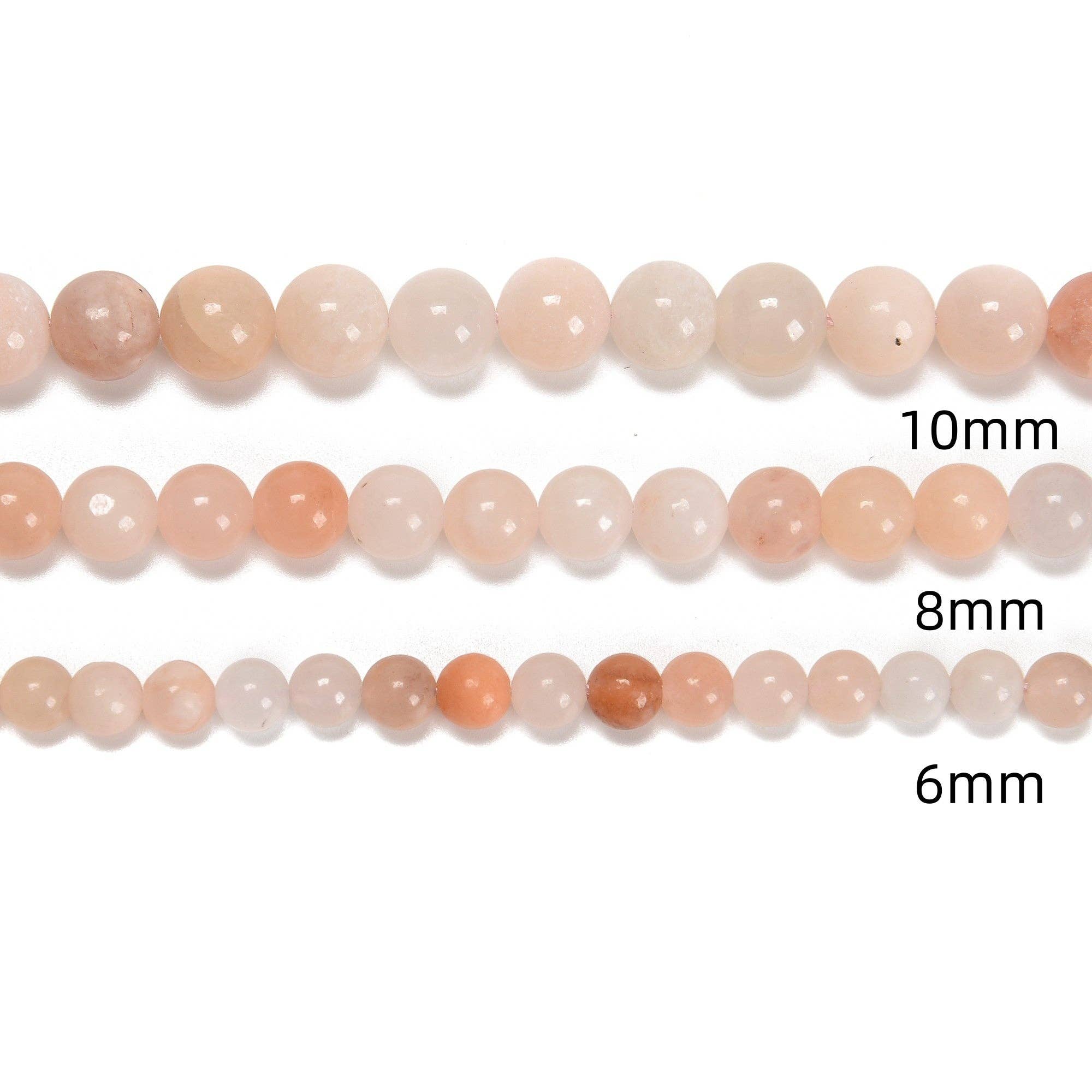 Pink Aventurine Round Beads  15.5" Strand: 8mm