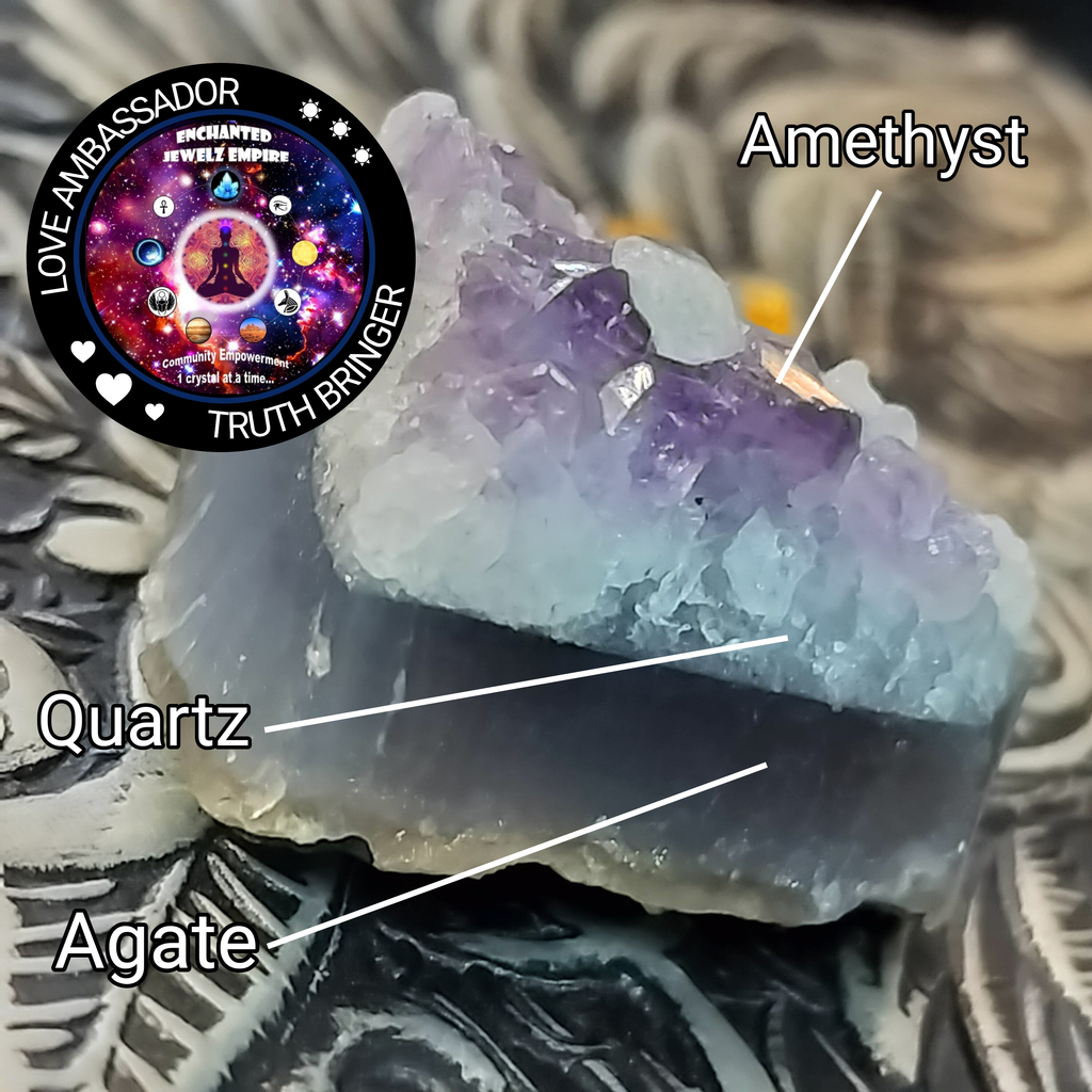 Box full of Amethyst Cluster Specimens