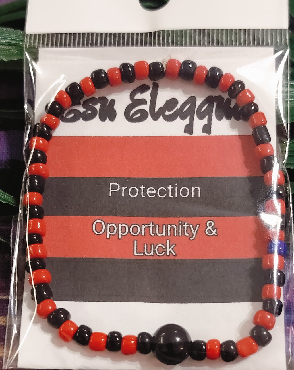 Eleggua bracelet made by us 
Black owned Metaphysical business, wholesale jewelry