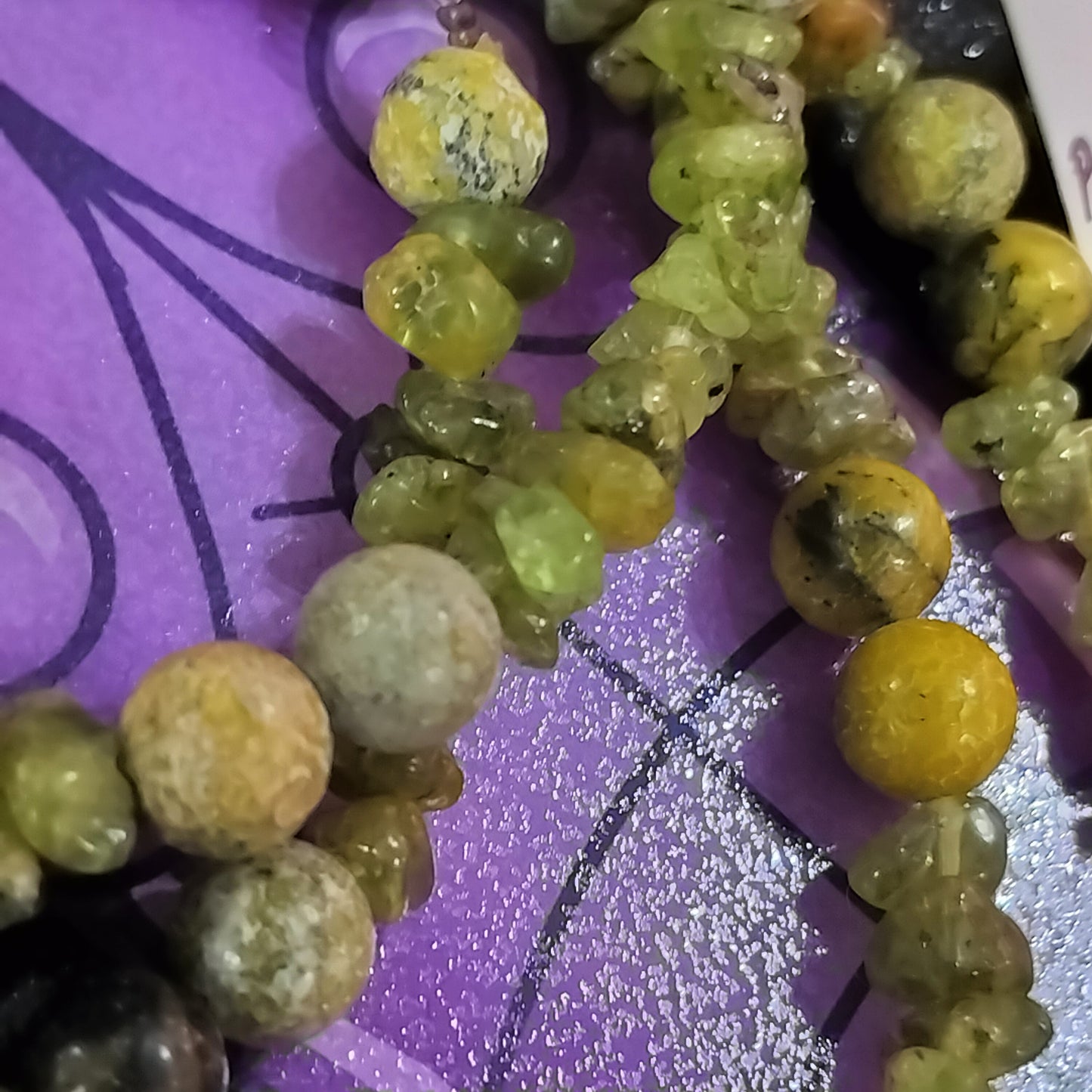 Peridot & Green Jasper Necklace