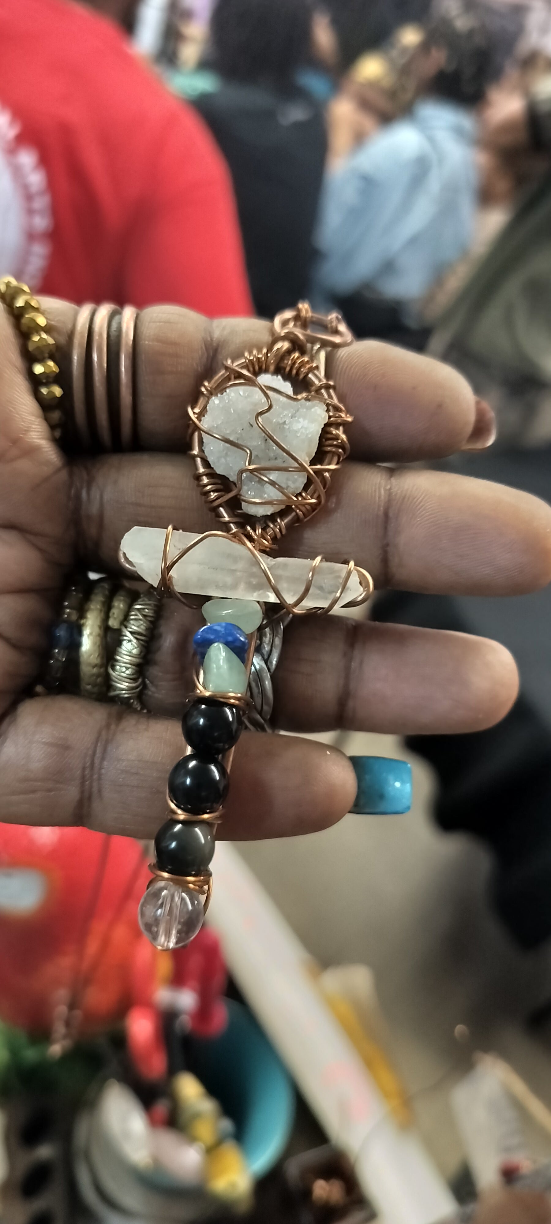 Copper Ankh Gemstones 