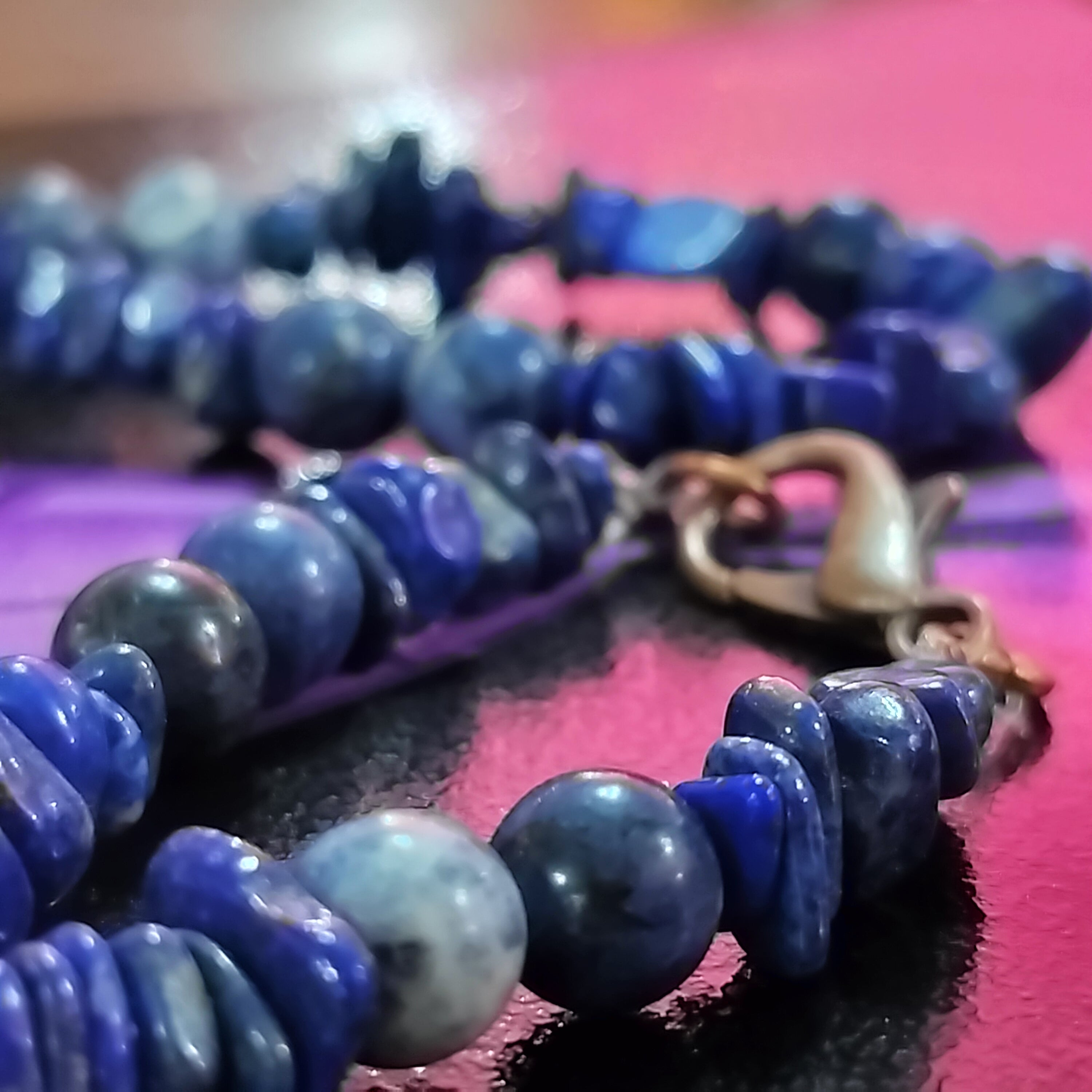 Lapis Lazuli and Sodalite Necklace