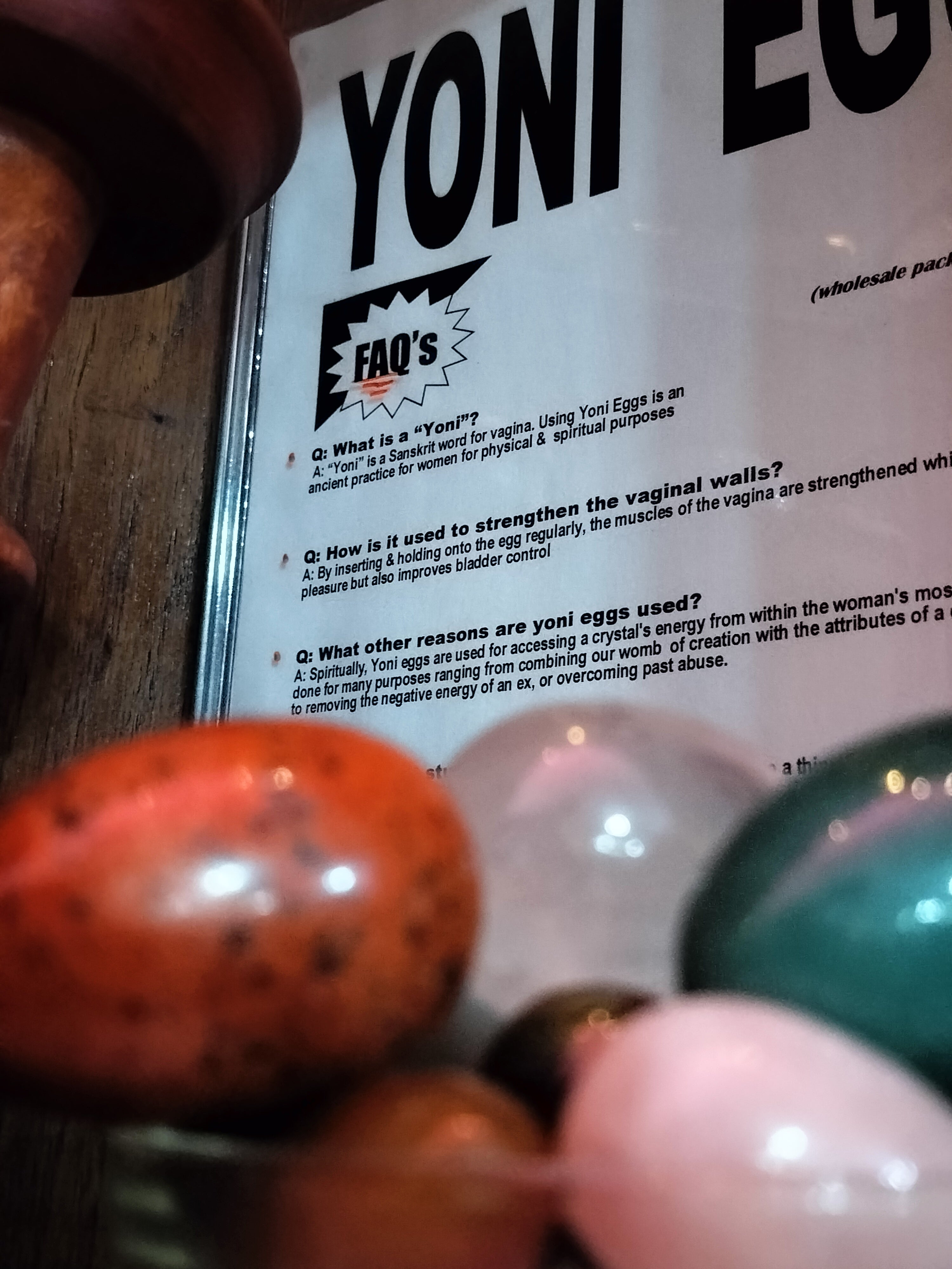 1 Size Small Yoni Egg