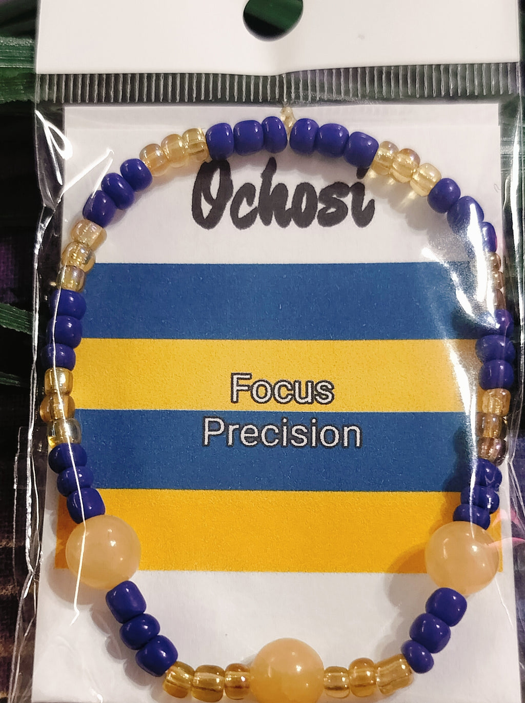 Ochosi bracelet made by us
Black owned Metaphysical business, wholesale jewelry