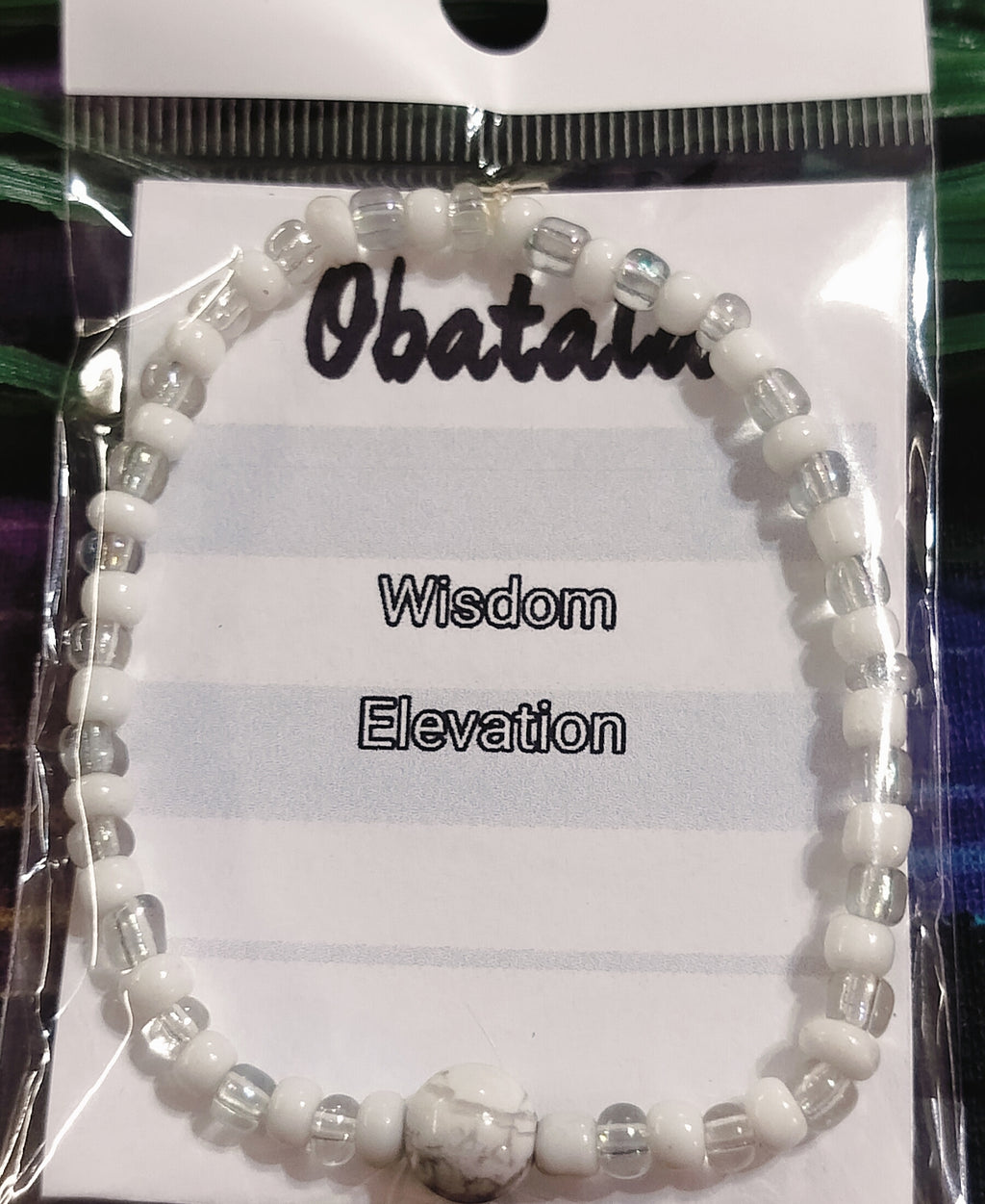 Obatala bracelet made by us
Black owned Metaphysical business, wholesale jewelry