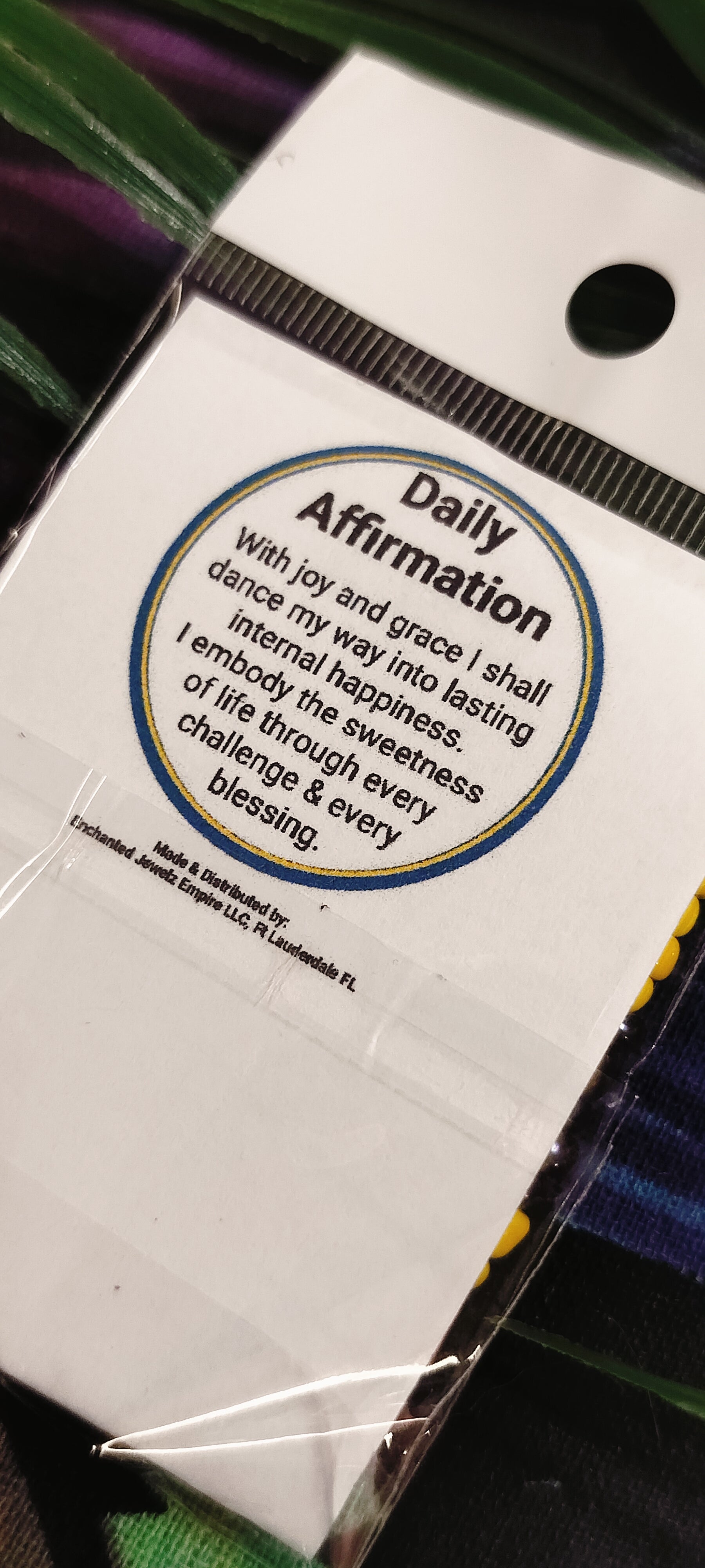 Oshun Affirmation card by us
Black owned Metaphysical business, wholesale jewelry