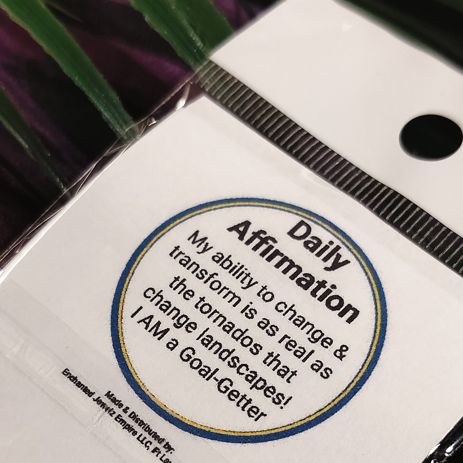Oya affirmation card by us
Black owned Metaphysical business, wholesale jewelry