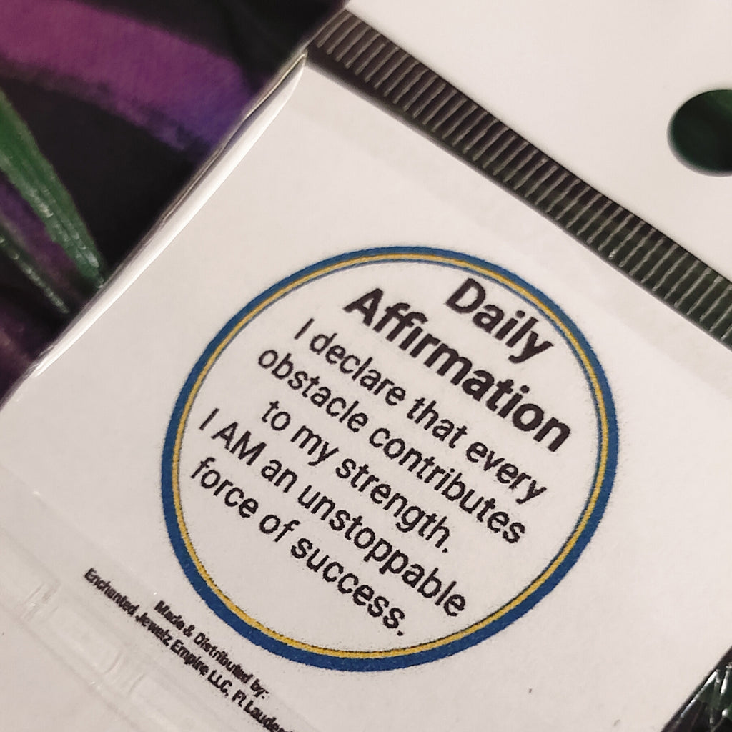 Ogun affirmation card by us
Black owned Metaphysical business, wholesale jewelry